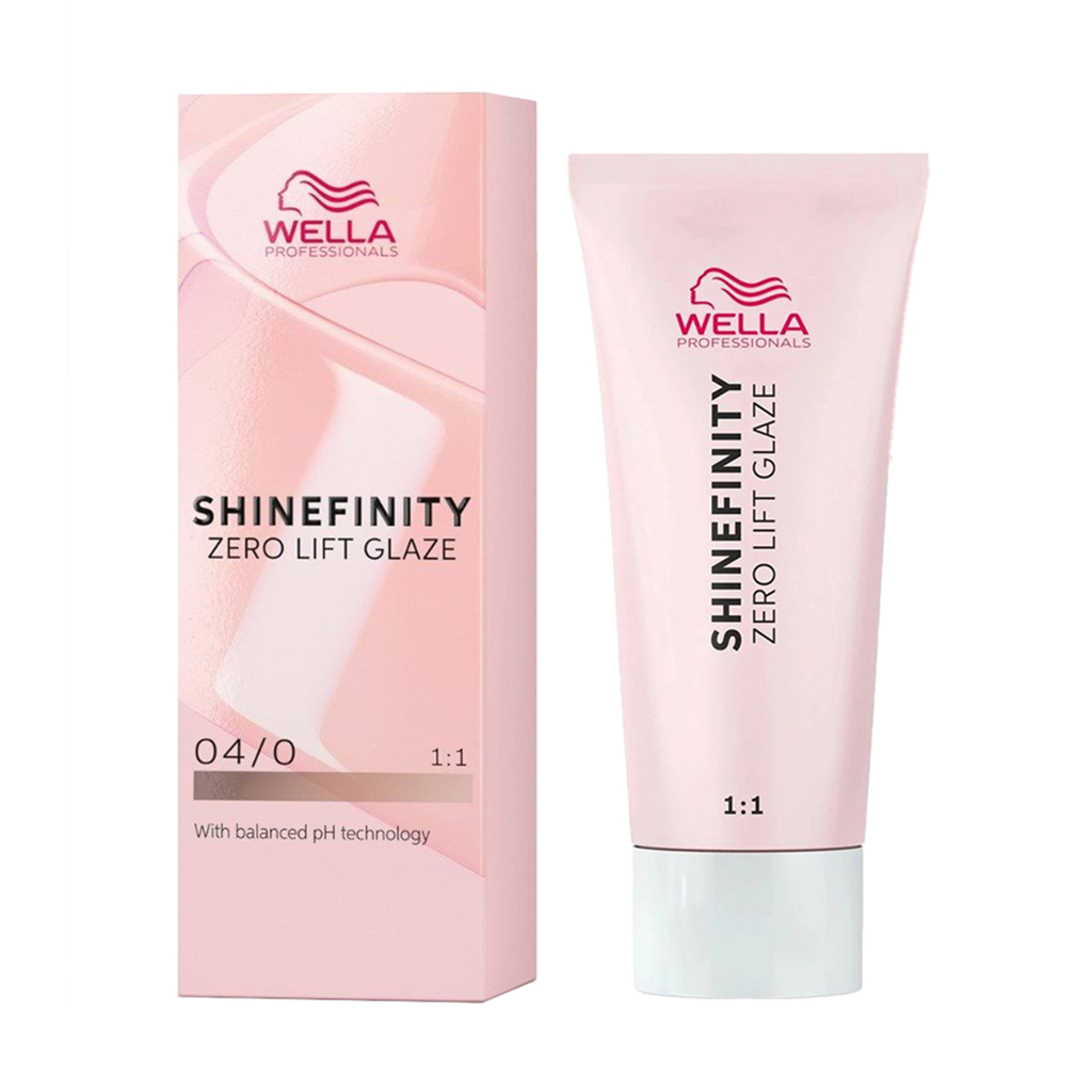 Напівперманентна фарба для волосся Wella Professionals Shinefinity Zero Lift Glaze 04/0 Natural Espresso, 60 мл